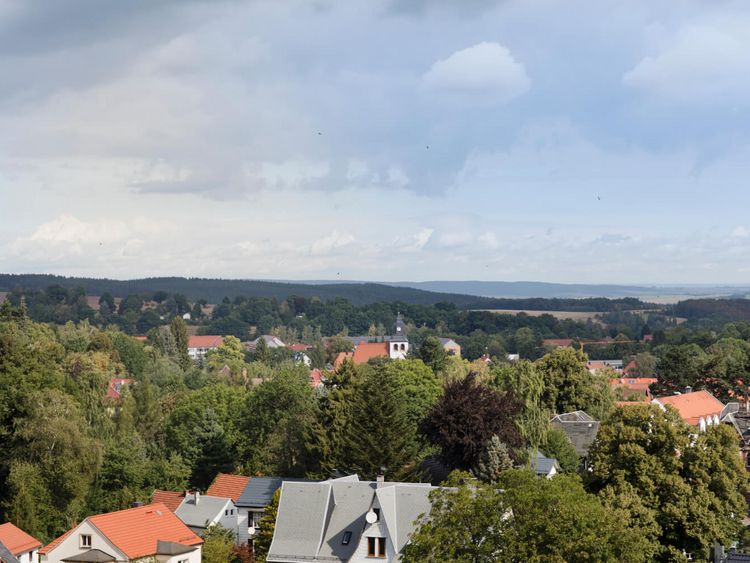 Luftaufnahme der Altstadt Bad Tabarz