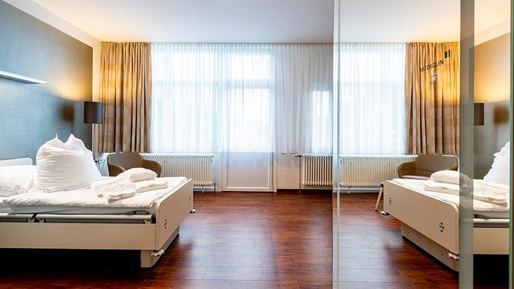 Privates Wahlleistungszimmer in der MEDICLIN Klinik am Rennsteig